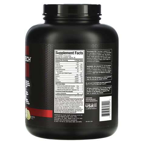 Nitro Tech Whey Protein Performance Series Libras Vainilla