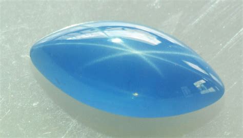 Bahama Blue 12 Mm X 6 Mm Marquise Linde Star Sapphire 2 50 Carats