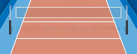 Volleyball Court Lines Stock Illustrations – 249 Volleyball Court Lines ...