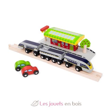 Eurostar E320 Train Bigjigs Rail Wooden Toys