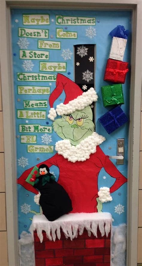 Image Result For Hospital Christmas Door Decorating Contest Puerta De Navidad Decoraciones De