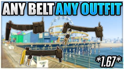 How To Get EVERY BELT On Any Outfit Glitch In GTA 5 Online 1 67 GTA 5