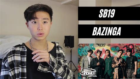 Sb19 Bazinga Official Music Video Reaction Youtube