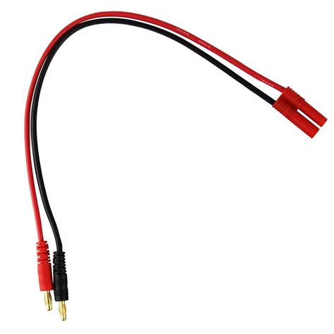 Rjx Pcs Mm Banana Plug To Male Hxt Charge Cable For Rc B B Ac