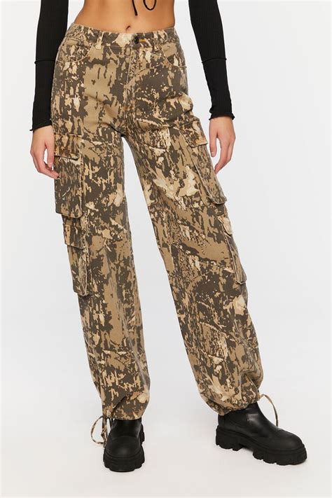 Camo Baggy Cargo Pants