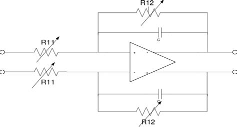 The proposed programmable gain amplifier | Download Scientific Diagram