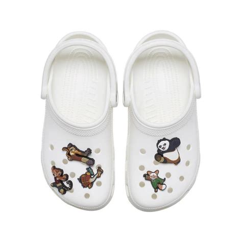 Kit Jibbitz Crocs Kung Fu Panda Pack 5 Peças Centauro