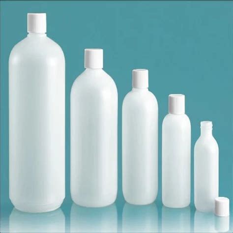 White Plastic Bottles Hdpe Screw Cap Capacity 200 Ml 2 Litre At