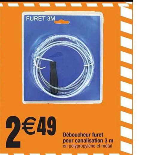 Promo D Boucheur Furet Pour Canalisation M Chez Cora Icatalogue Fr