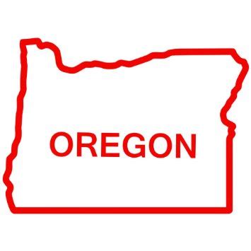 Oregon Outline Vector - ClipArt Best