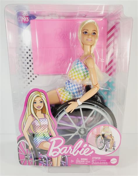 New 2022 barbie fashionistas doll w wheelchair ramp mattel hjt13 – Artofit