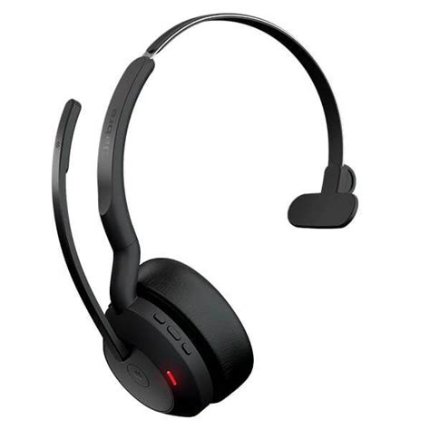 Jabra Evolve2 55 USB MS Mono Bluetooth Headset With Charging Stand