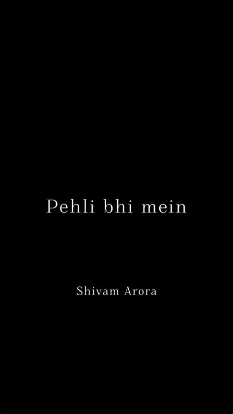 Pehle Bhi Mein Cover Song Animal Movie Shivam Arora Shorts