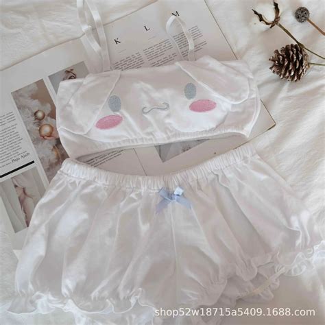 Sanrio Cinnamoroll Lingerie Kuromi Cute Soft Underwear Autumn Winter