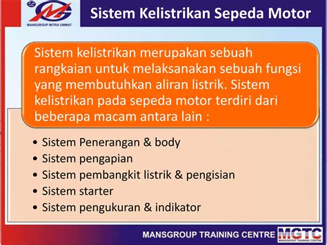 Sistem Kelistrikan Sepeda Motor Pptx