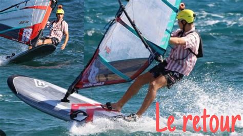 Windsurf Slalom Training Avec Les Copains Le Retour Sur Youtube Youtube