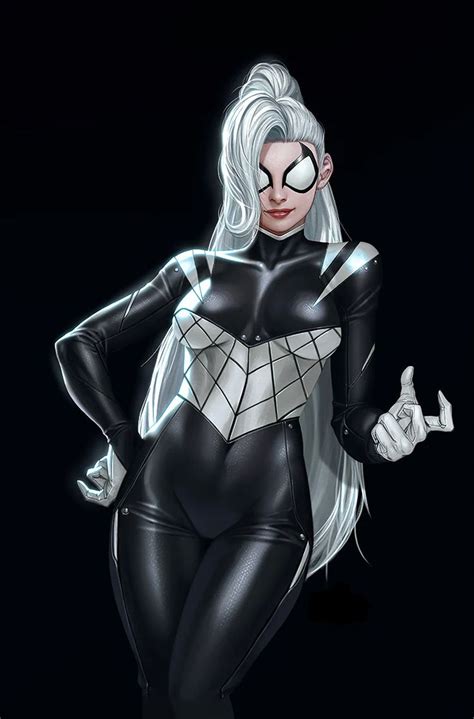 Night Spider Spiderman Black Cat Black Cat Marvel Marvel Characters