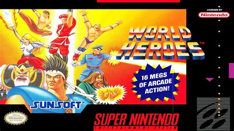 World Heroes Longplay SNES YouTube