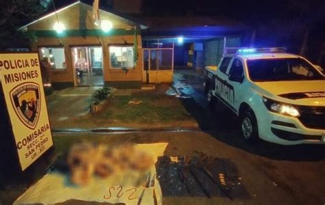 Detuvieron a dos hombres y secuestraron armas en una investigación por