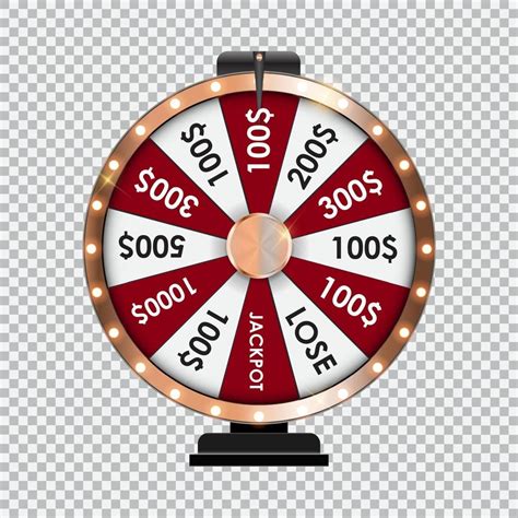 Wheel Of Fortune Lucky Icon With Place For Text Vector Illustration