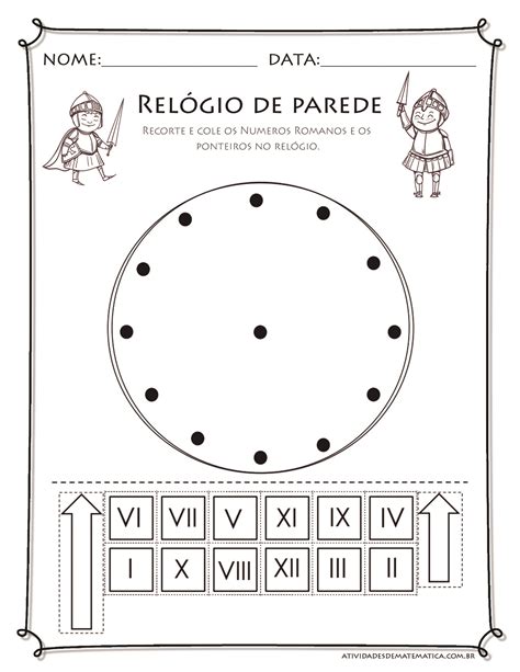 N Meros Romanos Atividades De Matematica