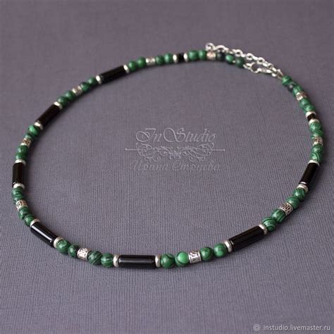 Украшения для мужчин, ручной работы. Заказать Чокер мужские бусы из ...