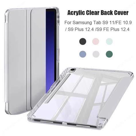 Capa Magn Tica Inteligente Para Samsung Tab Capa Para L Pis S S S