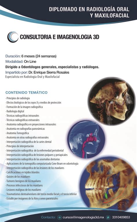 Diplomado En Radiolog A Oral Y Maxilofacial On Line