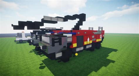 Rosenbauer Airport Fire Truck Minecraft Map