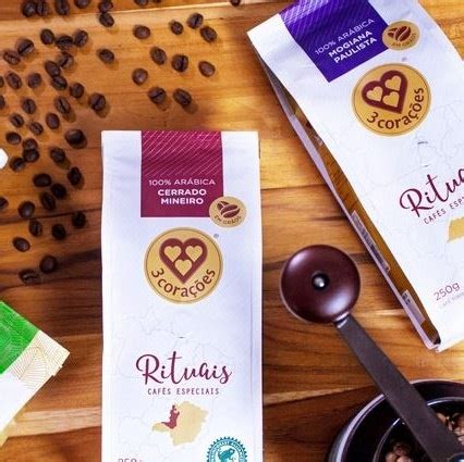 Café em grão Três Corações Rituais Café 3 pacotes de 250g