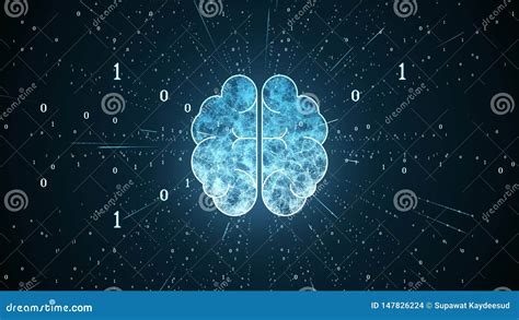 Intelig Ncia Artificial Brain Animation An Lise De Fluxo De Big Data