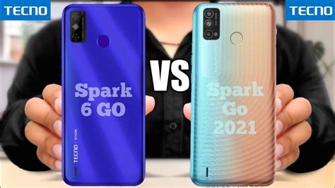 Tecno Spark 6 Go Vs Tecno Spark Go 2021 Youtube