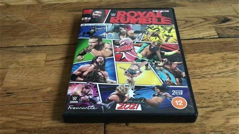 Unboxing Wwe Royal Rumble 2021 Dvd Youtube