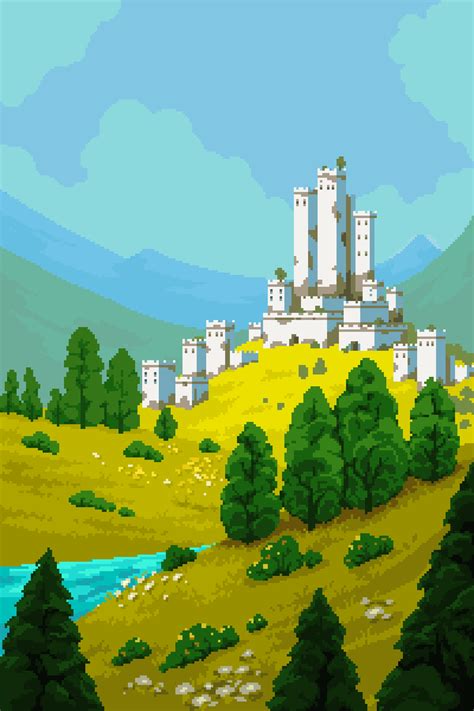 Castle : r/PixelArt