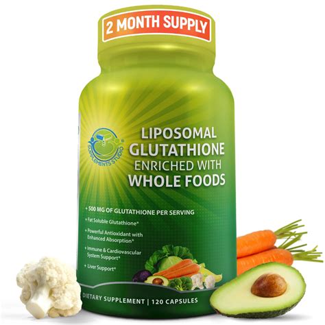 Jual GLUTATHIONE Reduced Liposomal GLUTATHIONE L GLUTATHIONE 500Mg