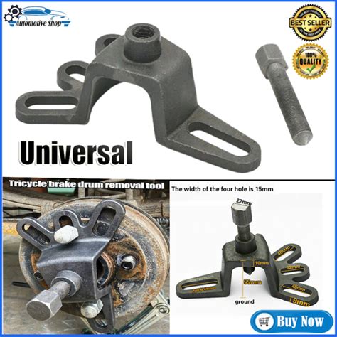 Universal Brake Drum Remover Hole Motorcycle Wheel Hub Puller Rear