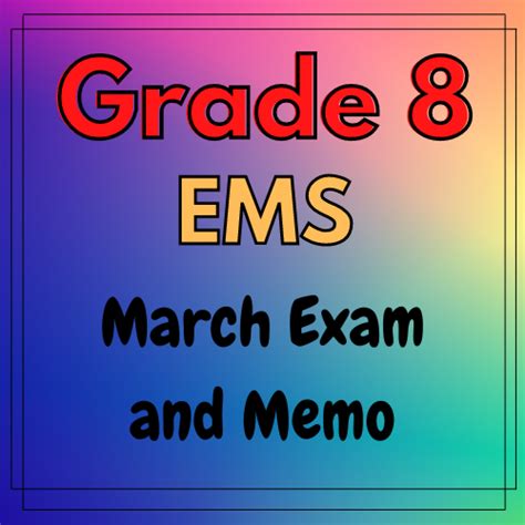 Grade 7 Ems Exam Papers And Memos