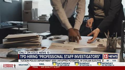 TPD Hiring Professional Staff Investigators YouTube