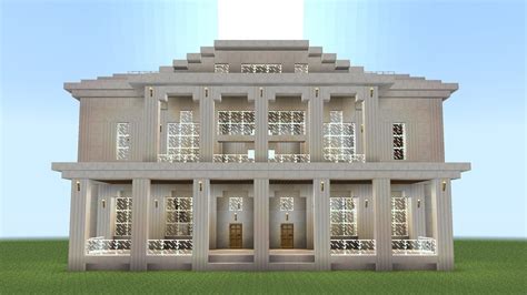 Minecraft Quartz House Designs - Minecraft Land