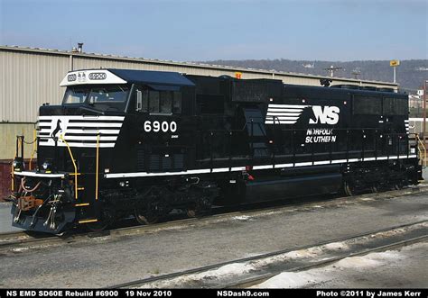 Ns Locomotive Detail Photos Nsemd Sd60e Rebuild 6900