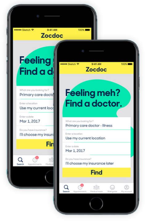 Build An App Website Like Zocdoc Features Cost Timeline