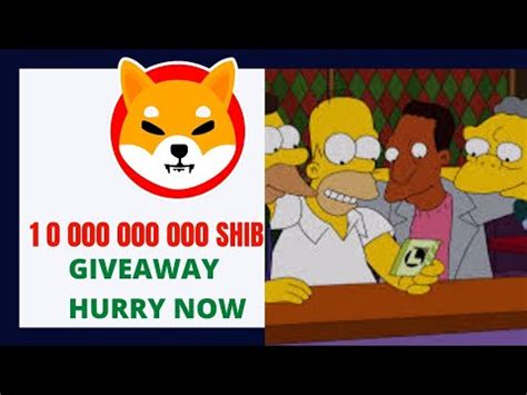 The Simpsons Predict Shiba Inu Giveaway On January