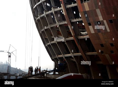 Soccer - FIFA World Cup 2010 - Soccer City Stadium construction ...