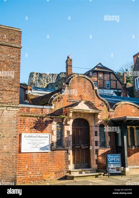 Guildford Museum located in Guildford Castle Gatehouse, Guildford ...