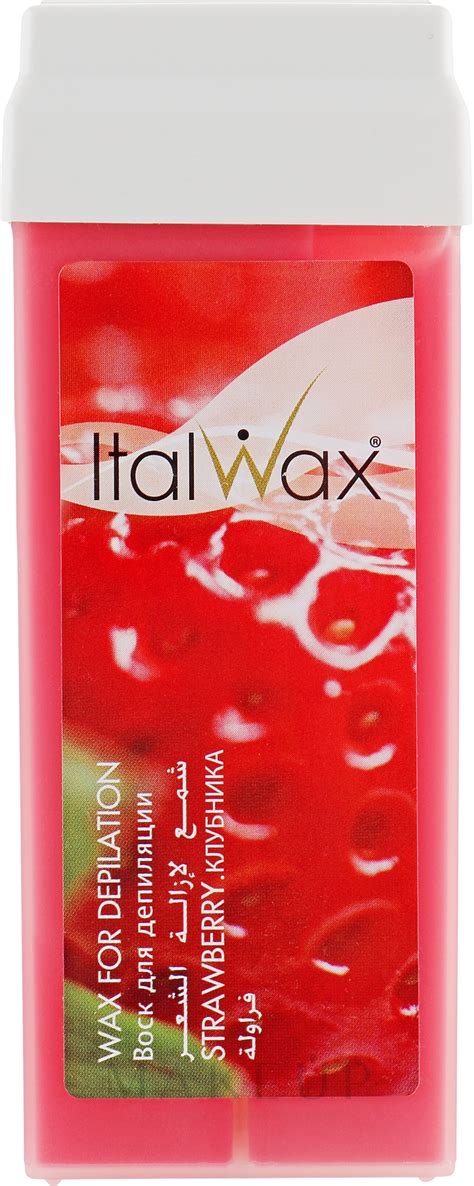 Italwax Flex Depilation Wax Cartridge Strawberry Makeup