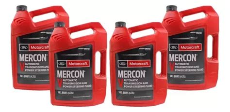 Aceite Sintético Mercon V Motorcraft Caja Garrafa 4 Pzas Meses sin