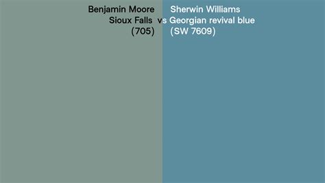 Benjamin Moore Sioux Falls 705 Vs Sherwin Williams Georgian Revival