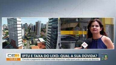 Cetv Edi O Fortaleza Tire Sua D Vida Sobre O Pagamento Do Iptu