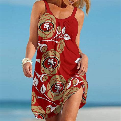 San Francisco 49ers Beach Dress Bg216