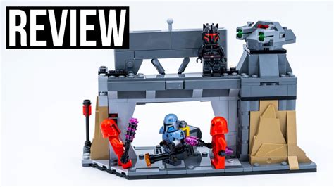 Lego Star Wars Duell Zwischen Paz Vizsla Und Moff Gideon Review